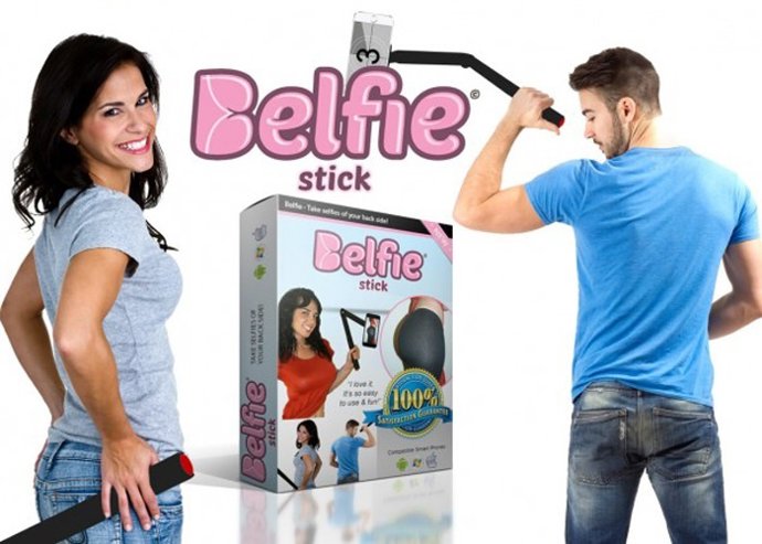 Del palo para 'selfies'...¿Al de belfies?