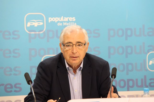El presidente del Melilla, Juan José Imbroda