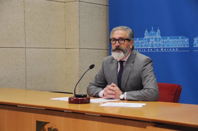 El delegado de Cultura de la Diputación, Antonio Pineda