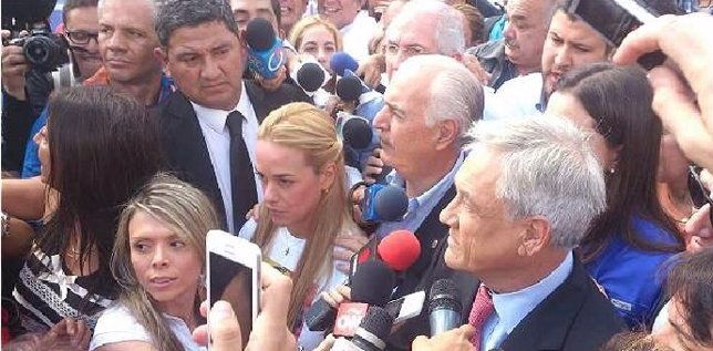 Impiden visita de Pastrana y Piñera a Leopoldo López