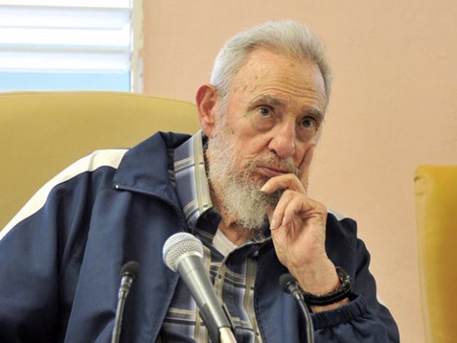 Ex presidente cubano Fidel Castro 