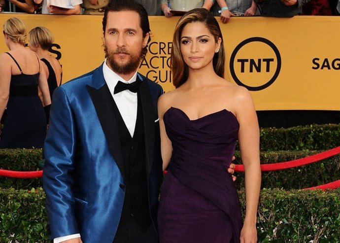 Matthew McConaughey y camila alves