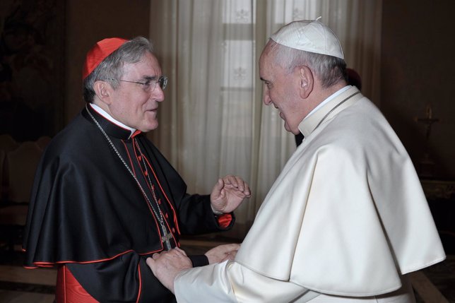 El Papa recibe a Sistach en una audiencia privada en el Vaticano
