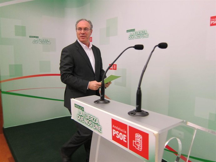 El secretario general del PSOE de Córdoba, Juan Pablo Durán