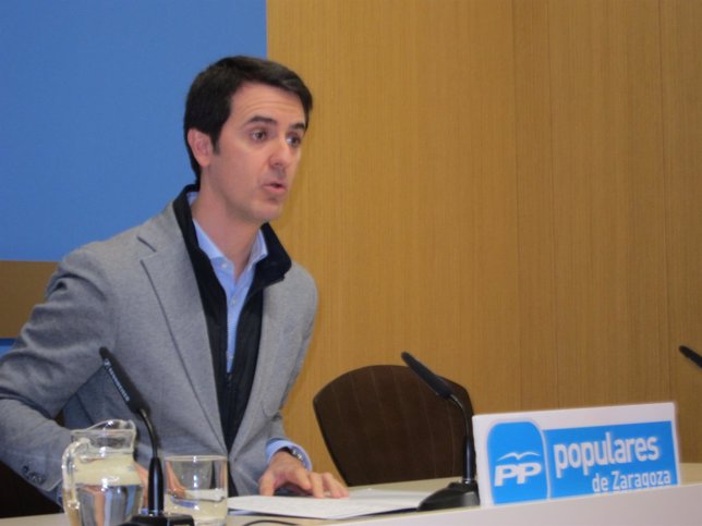 El portavoz adjunto del PP, Pedro Navarro