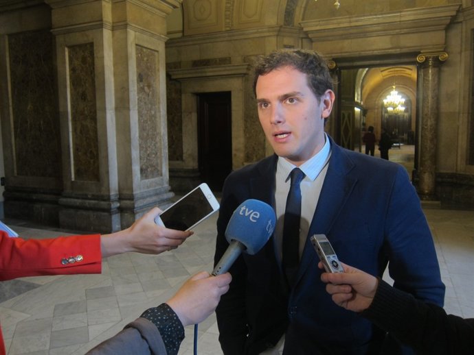 El presidente de C's, Albert Rivera