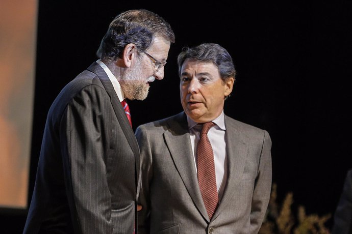Ignacio González y Mariano Rajoy