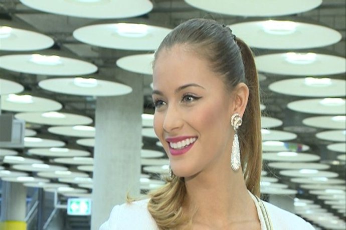 Desiré Cordero llega triunfal a España
