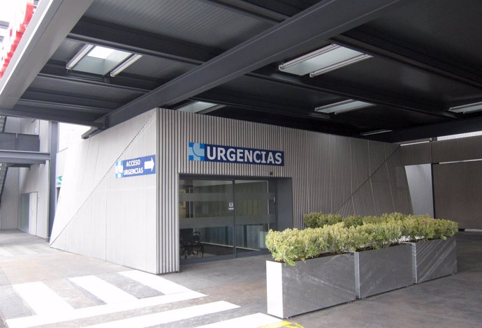 Acceso de Urgencias del Hospital Clínico Universitario de Valladolid