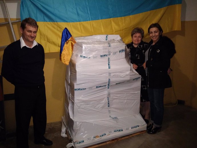 Envío de medicamentos a Ucrania