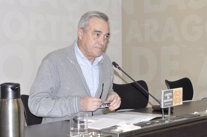 El portavoz del PSOE-Aragón, Javier Sada.