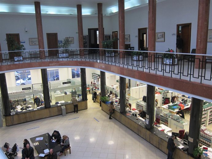 Interior del Ayuntamiento de Santander