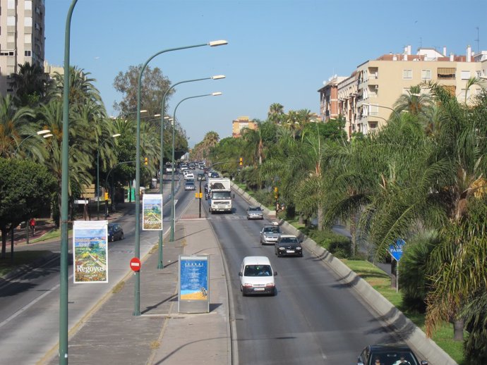 Avenida Andalucía, Centro, Coches, circulación, centro, carretera, calle, vía