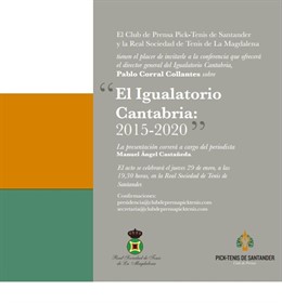 Cartel de la conferencia