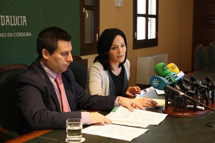 Expósito y Crespín en la rueda de prensa