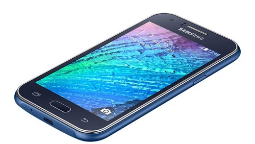Samsung Galaxy J1 en azul