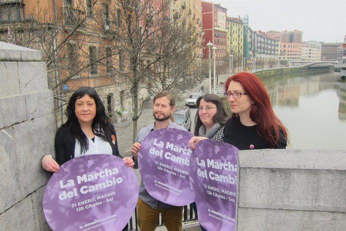 Representantes de Podemos Euskadi