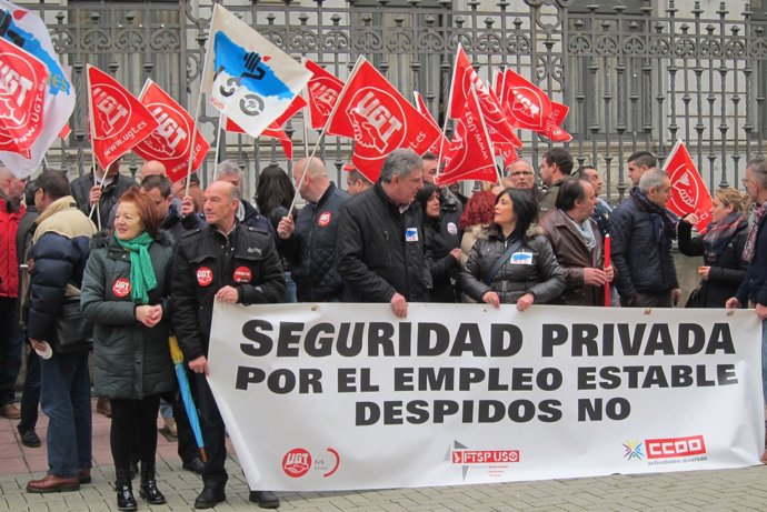 Concentración de seguridad privada