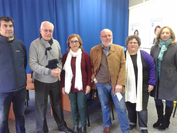 Jaime Raynaud (PP), María del Carmen R. Hornillo y  'Salvemos el Guadaíra'