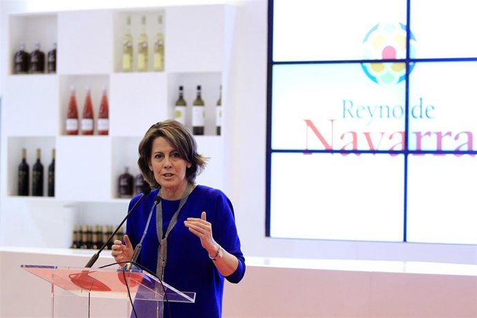 Yolanda Barcina en Fitur