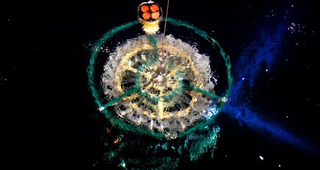 Recogedor de muestras marinas profundas