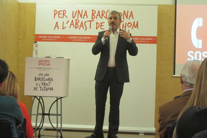 El alcaldable del PSC en Barcelona, Jaume Collboni