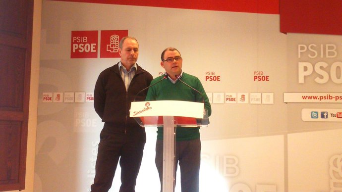 Bonet y Ramon en rueda de prensa sobre Lloseta