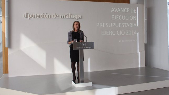 María Francisca  caracuel kika vicepresidenta Diputación Economía
