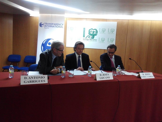 Jesús Lizcano, Transparecia Internacional. 