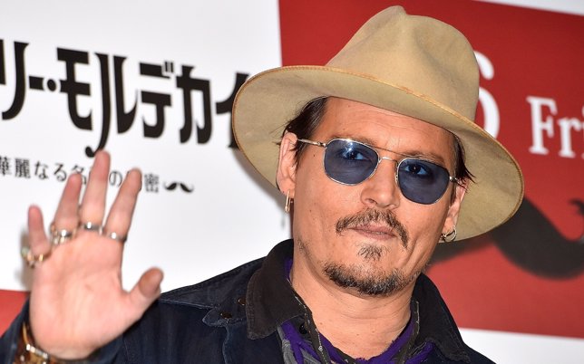 Johnny Depp presenta en Tokio Mortdecai