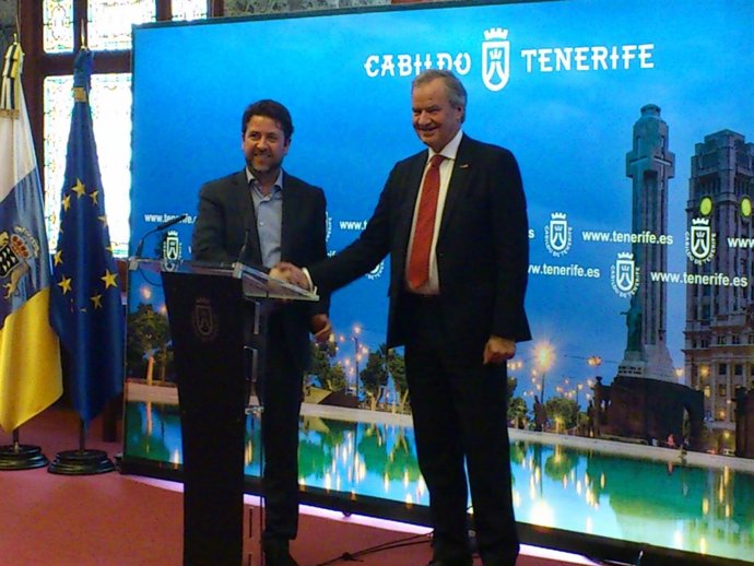 Carlos Alonso y Bjorn Kjos