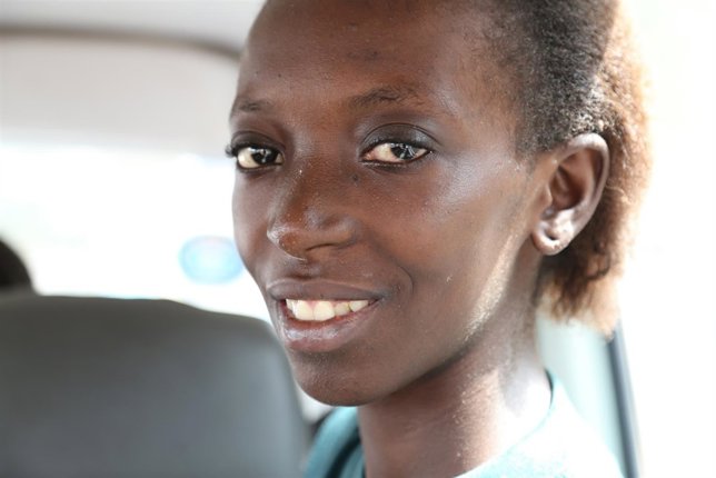 Adama, superviviente del ébola en Sierra Leona