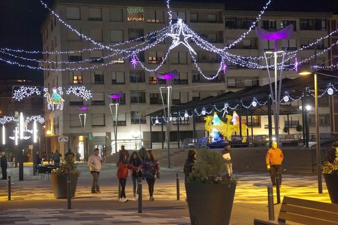 Iluminación en el casco urbano Maliaño-Muriedas
