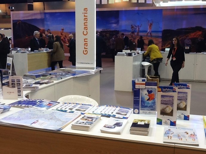 Stand de Las Palmas de Gran Canaria en Fitur