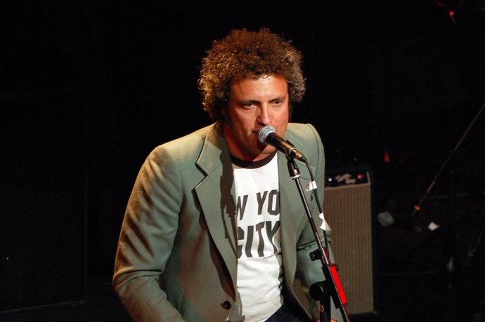 El cantante de M-Clan, Carlos Tarque