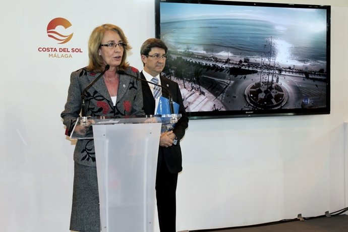 Paloma garcia galvez prsenta fitur puerto deportivo
