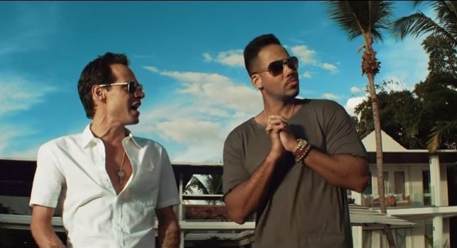 Romeo Santos y Marc Anthony pelean por Irina Sayk en su nuevo videoclip