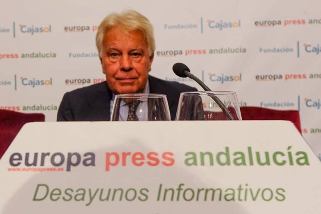 Felipe González, en los Desayunos Informativos de Europa Press Andalucía