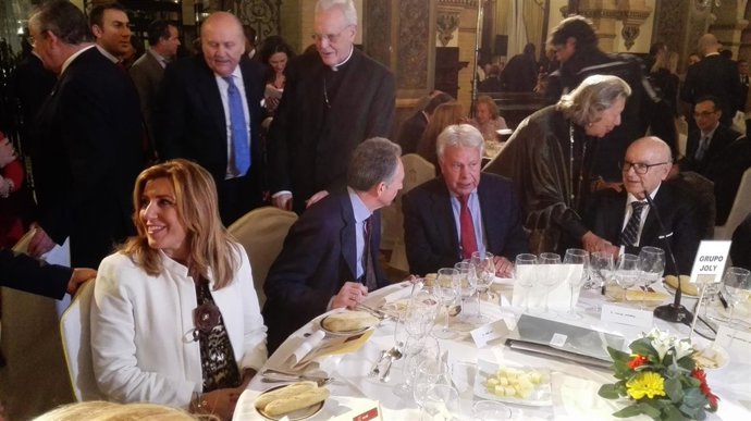 Susana Díaz y Felipe González