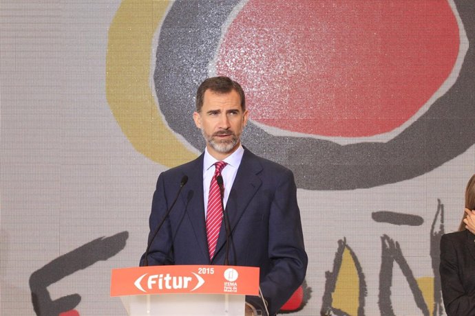 El Rey Felipe VI inaugura Fitur