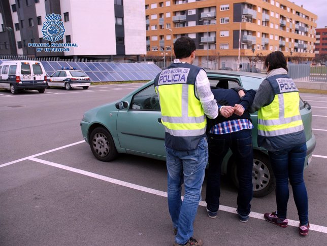 Detención de un hombre en Logroño por violencia e intimidación