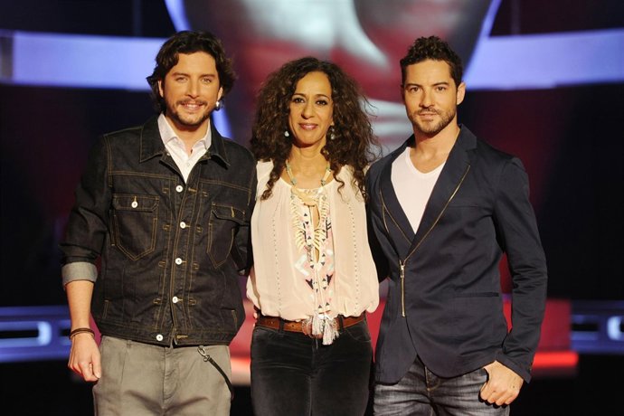 290115. Madrid (Madrid). España. ESPDAVID BISBAL ROSARIO Y MANU CARRASCO PRESENT