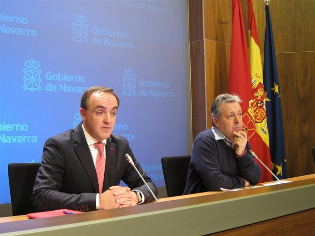 José Javier Esparza y Félix Bariáin.