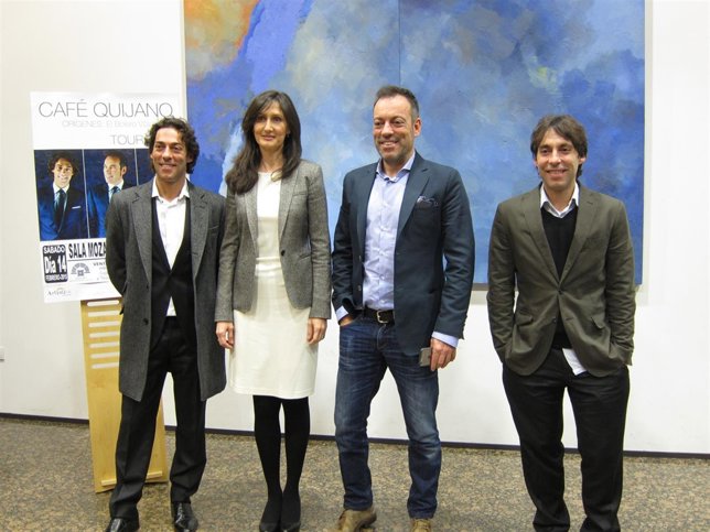 Los Café Quijano han presentado su concierto este viernes en Zaragoza