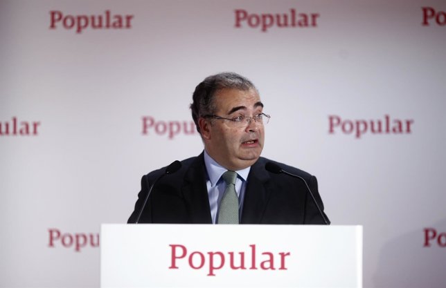 El presidente del Banco Popular, Ángel Ron