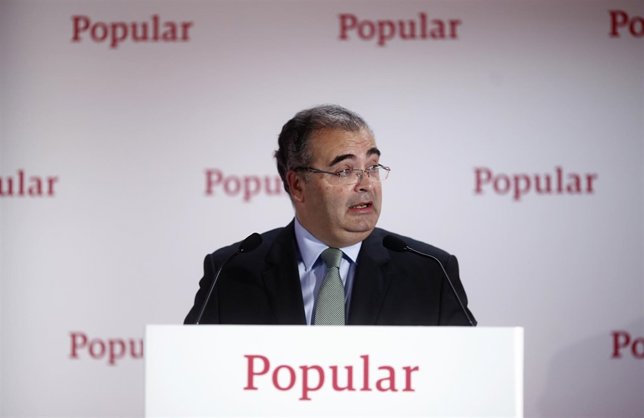 El presidente del Banco Popular, Ángel Ron