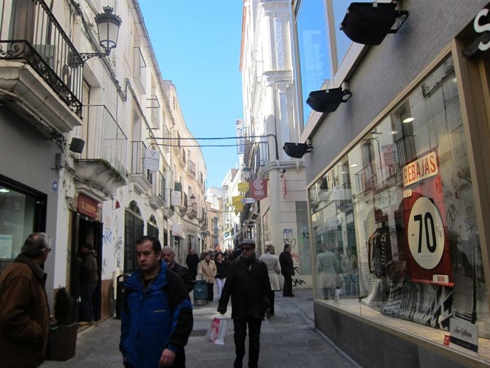 Calle Pintores de Cáceres