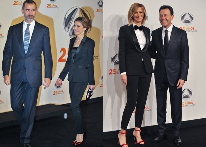 Reina letizia y susanna griso arte del esmoquin 