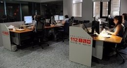 Sala De Control Del Servicio De Emergencias 112 De La Región De Murcia