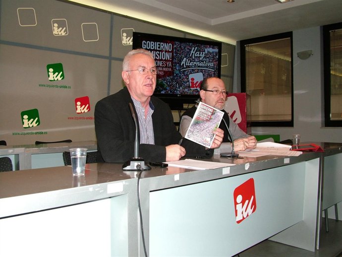 Cayo Lara y Miguel Reneses 